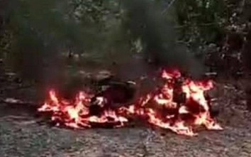 3 xe máy của nhân viên bảo vệ rừng ở Huế bất ngờ cháy rụi... nghi bị đốt