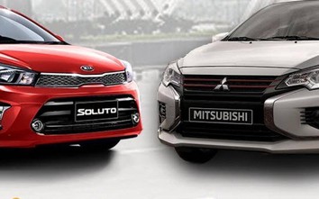 Cùng rẻ nhất phân khúc, mua Mitsubishi Attrage CVT 2020 hay KIA Soluto AT?