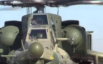 Video: Phi công trẻ tập bắn rocket từ trực thăng vũ trang Mi-28UB