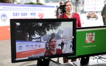 ĐH Kinh tế quốc dân dùng công nghệ nhận diện khuôn mặt để phát gạo miễn phí