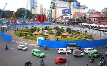 Hà Nội chi gần 10 tỷ đồng mở rộng đường quanh đảo giao thông Lê Trọng Tấn