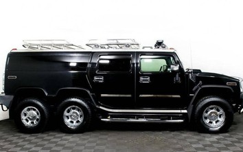 Ngắm Hummer H2 bọc giáp ba chân chỉ có tại nước Nga