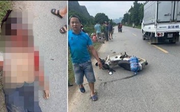 Hai xe máy va chạm trên đường Hồ Chí Minh, 1 người tử vong tại chỗ