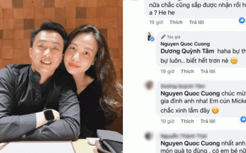 Cường Đô la "lỡ miệng" tiết lộ Đàm Thu Trang mang thai và sắp sinh?