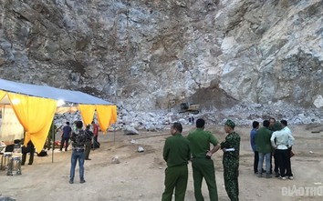 Sập mỏ đá ở Điện Biên, 2 người chết, 1 người mất tích