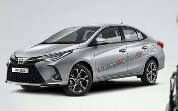 Hình ảnh mới nhất của Toyota Vios 2021 tại Ấn Độ