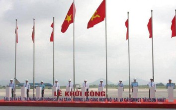 Phó Thủ tướng phát lệnh khởi công nâng cấp đường băng Nội Bài, Tân Sơn Nhất
