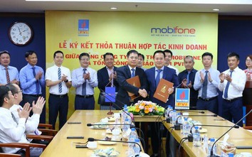 Lễ ký kết Thỏa thuận hợp tác kinh doanh giữa Bảo hiểm PVI và MobiFone