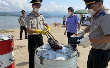 Quảng Ninh tiêu hủy 100 bánh heroin tang vật vụ án