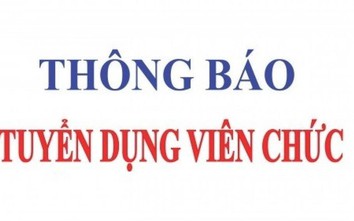 Trung tâm Công nghệ thông tin tuyển dụng viên chức năm 2020