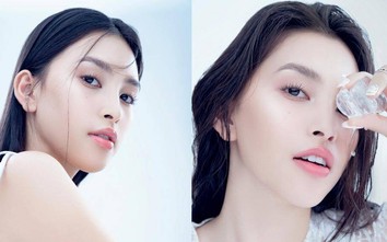 Hoa hậu Tiểu Vy khoe vẻ đẹp trong veo giống y chang á hậu Phương Nga