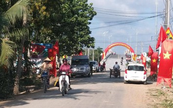 Tiền Giang: Thông xe kỹ thuật cầu Long Hưng 85 tỷ đồng