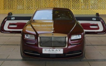 Cận cảnh chiếc Rolls-Royce Wraith vừa được hãng độ Bỉ nâng tầm