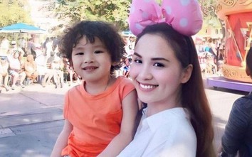 Hoa hậu Diễm Hương: Không hối hận khi làm mẹ ở tuổi 25