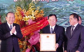 Phó Thủ tướng Trương Hòa Bình dự lễ khởi công KCN rộng hơn 1.400 ha