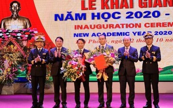 Trao quyết định bổ nhiệm 2 Phó hiệu trưởng Đại học Hàng hải Việt Nam