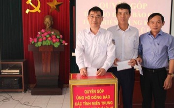 Cảng vụ Hàng hải Quảng Ninh chung tay ủng hộ đồng bào miền Trung