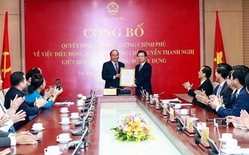Thủ tướng trao quyết định bổ nhiệm Thứ trưởng Bộ Xây dựng Nguyễn Thanh Nghị