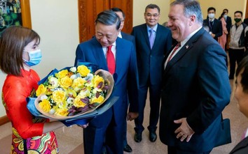 Ngoại trưởng Mỹ Pompeo đăng ảnh gặp gỡ Bộ trưởng Công an Tô Lâm