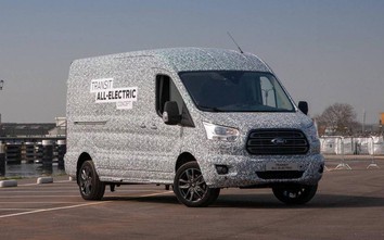 Ford Transit sắp ra mắt phiên bản chạy hoàn toàn bằng điện