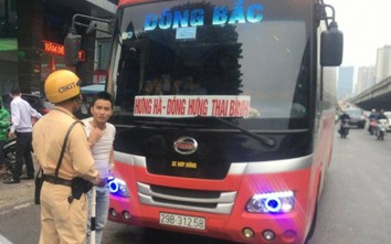 Hà Nội: Xử lý cả nghìn xe khách vi phạm chỉ trên địa bàn quận Thanh Xuân