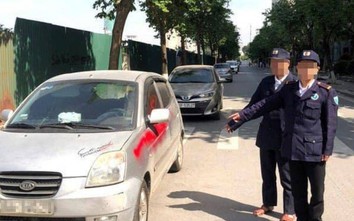 Khởi tố nhóm bảo vệ xịt sơn vào hàng loạt ô tô đỗ ven khu đô thị Dương Nội
