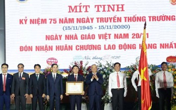 Đại học GTVT đón nhận Huân chương Lao động hạng Nhất lần thứ 3
