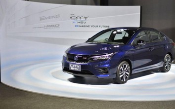 Honda City e: HEV 2021 ra mắt, mức tiêu thụ nhiên liệu chỉ 3,6l/100km