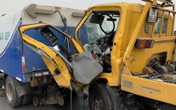 Danh tính tài xế tử vong vụ ô tô cứu hộ đâm văng xe rác trên cầu Nhật Tân