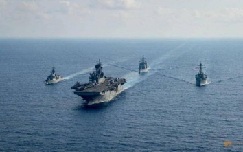 Trung Quốc thông báo cấm tàu thuyền để tập trận trên Biển Đông
