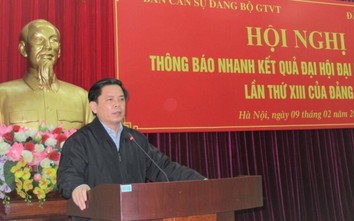 Bộ GTVT thông tin nhanh kết quả Đại hội lần thứ XIII của Đảng