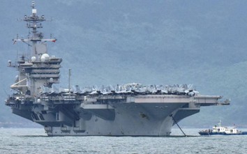 Hai tàu sân bay hạt nhân Mỹ cùng tập trận trên Biển Đông