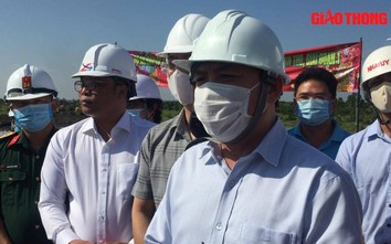 Video: Bộ trưởng GTVT thị sát dự án Mỹ Thuận - Cần Thơ, cầu Mỹ Thuận 2