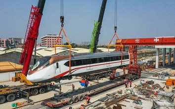 Cảnh Trung Quốc triển khai tàu điện chạy 160 km/h ở Quảng Châu