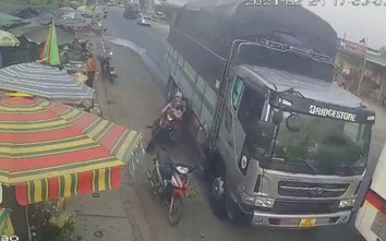 Danh tính tài xế xe tải chạy ẩu khiến hai mẹ con "suýt" chết ở Lâm Đồng