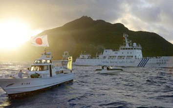 Tàu Trung Quốc tiến vào khu vực quần đảo Senkaku