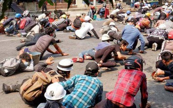 Biểu tình tại Myanmar: Máu lại đổ, thêm 9 người thiệt mạng