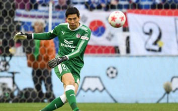 Đặng Văn Lâm bỏ lỡ cơ hội vàng ở Nhật Bản khi Cerezo thua 6 bàn 2 trận