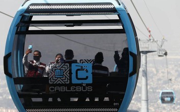 Mexico City dùng cáp treo phục vụ vận tải công cộng