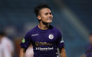Tiền vệ Nguyễn Quang Hải nhận tin cực vui dù đang gặp chấn thương