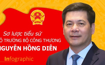 Infographic: Sơ lược tiểu sử Bộ trưởng Bộ Công thương Nguyễn Hồng Diên