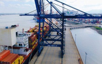 Cảng SSIT đón tàu container đầu tiên đi bờ Tây nước Mỹ