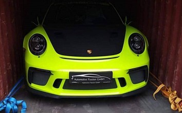 Siêu xe Porsche 911 GT3 RS "độc nhất vô nhị" được khui công tại Việt Nam
