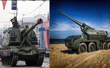 Pháo tự hành Msta-S Nga vượt trội như thế nào so với Dana-M2 của Ukraine?