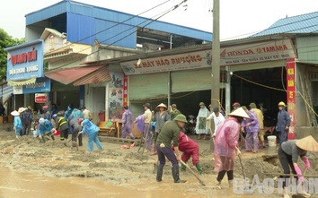 Căng mình khắc phục hậu quả trận lũ khiến 3 người chết, mất tích ở Lào Cai
