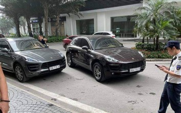 Bất ngờ 2 xe trùng biển số ở Times City: Chủ xe Porsche trên đăng ký là ai?