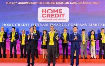 Home Credit đạt Giải thưởng Rồng vàng dành cho doanh nghiệp FDI tiêu biểu lần thứ 7
