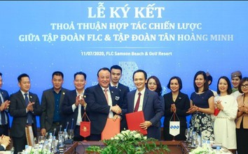 Tập đoàn Tân Hoàng Minh và FLC ký hợp tác chiến lược