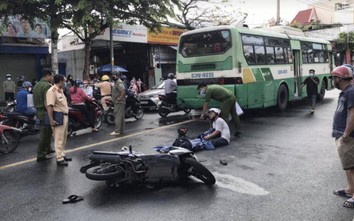 TP.HCM cảnh báo các vị trí nguy hiểm đường Đặng Văn Bi sau tai nạn xe buýt