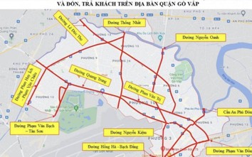 Hạn chế lưu thông trên nhiều tuyến đường Q.Gò Vấp và phường Thạnh Lộc, Q.12